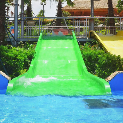 Harga yang bagus Customized Colorful Water Slide Fiberglass Swimming Pools Suitable Family Small Amusement Park Gardens Inground Pools 2D Design on line