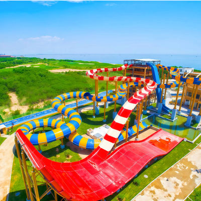 Harga yang bagus Commercial Fiberglass Shaped Skyward Spiral Tornado Small And Large Water Slide The Best Way To Attract More Customers To Your Water Park on line