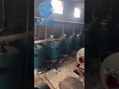 Fiberglass Lake Water Park Peralatan Slide kolam renang pribadi, Slide serat kaca taman air komersial