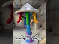 Proses produksi splash pad air, pameran pabrik splash pad air