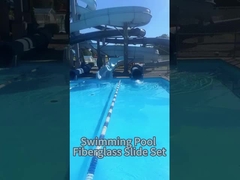 Komersial Anak-anak Hiburan Taman Air Game Slide, Kolam Renang Slide Air