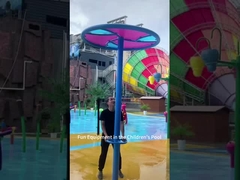 Peralatan taman bermain air, air splash pad untuk anak-anak, anak-anak mainan permainan air